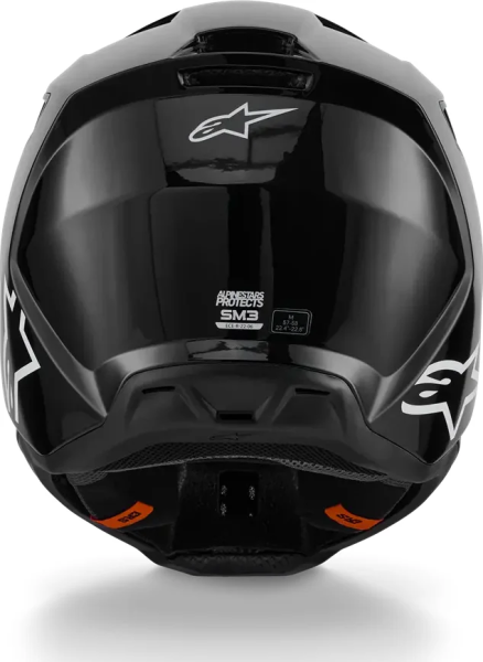 Casca Alpinestars Sm3 Solid Black Gloss-3