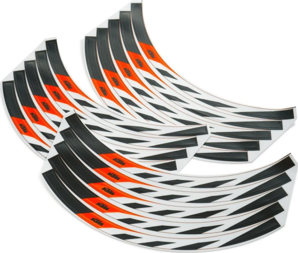 Set stickere janta fata/spate 18/21" / 19/21" KTM