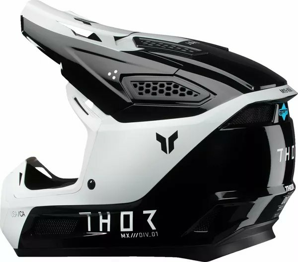 THOR Fleet Storm Helmet White, Black -2