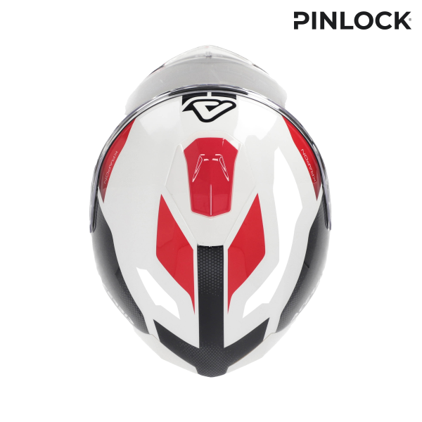 Casca Integrala Acerbis Krapon 22-06 Alb/Rosu XXXL-0