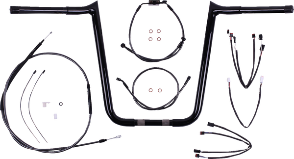 1-1/4(r) Viking Handlebar Installation Kit Black, 2, nordicamoto.ro
