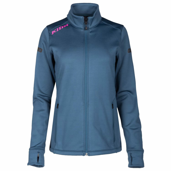 Geaca Snowmobil Dama Klim Sundance Mid Layer Petrol - Knockout Pink-8