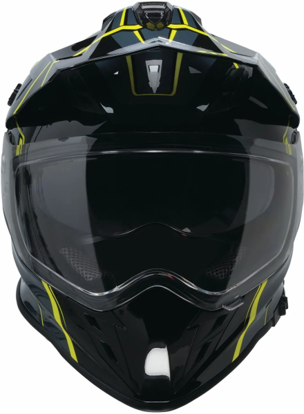 Casca Moto/Atv Z1R Range 2.0 Voyager Gri Inchis/Verde Hi-Viz-2