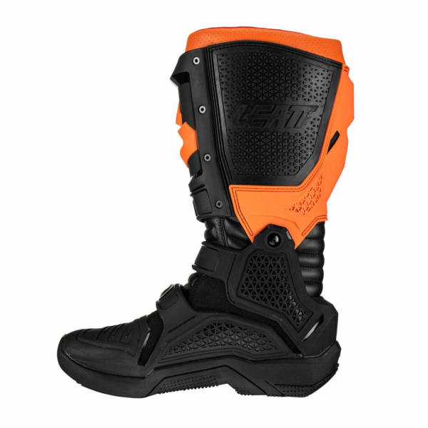 Cizme Leatt 4.5 Black/Orange-1