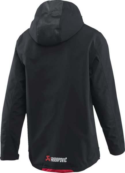 Corpo Rain Jacket Red, Black -7