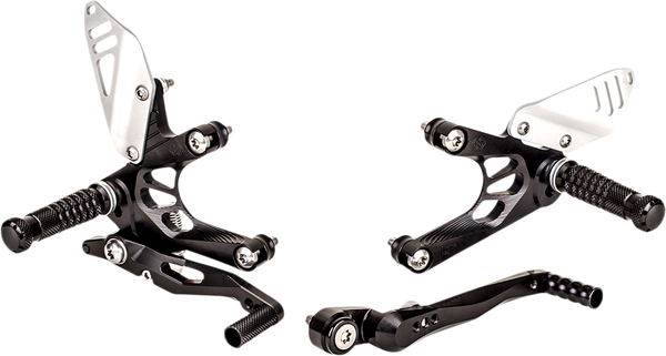 Rearset Black, 1, nordicamoto.ro