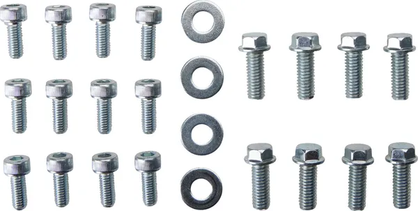 MOOSE RACING Billet Radiator Guards Black -0