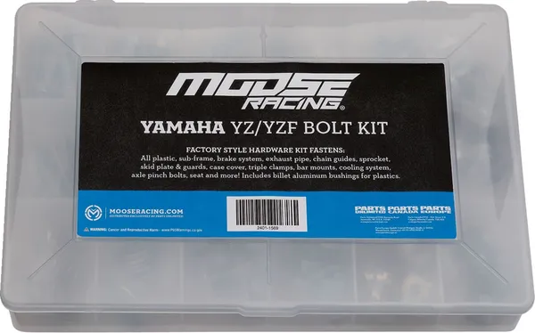 MOOSE RACING M1 Yz-yzf-wr Bolt Kit Gray, Silver -0