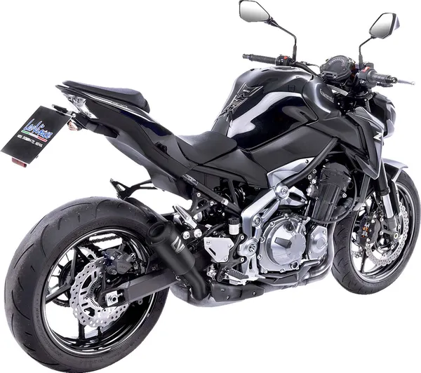 Tobă de eșapament LeoVince LV-10 Full Black Slip-On pentru Kawasaki Z900, 1, nordicamoto.ro