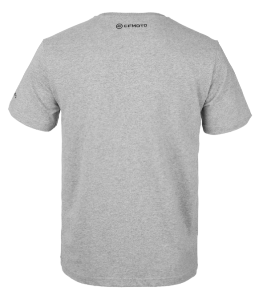 Tricou Casual Moto Cartoon Gri/Negru CFMOTO, 8, nordicamoto.ro