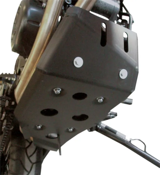 MOOSE RACING Aluminum Skid Plate Black -0