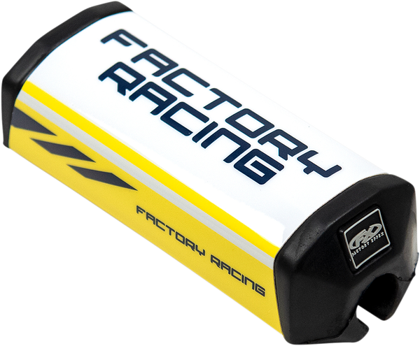 Premium Bulge Handlebar Pad White, Yellow, 1, nordicamoto.ro