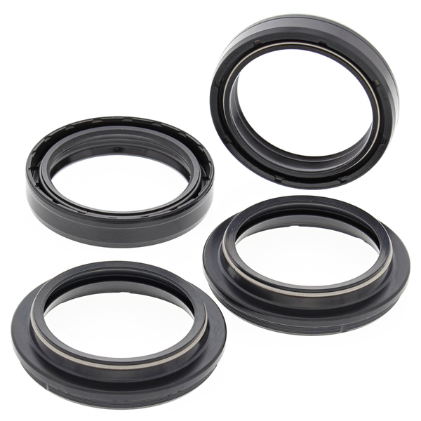 Set garnitură de ulei/garnitură antipraf pentru furcă, negru, 1, nordicamoto.ro