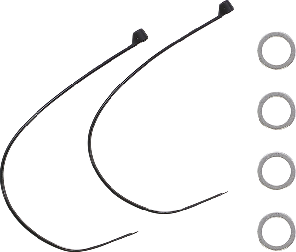 Proswivel Universal Brake Hose Silver, 1, nordicamoto.ro
