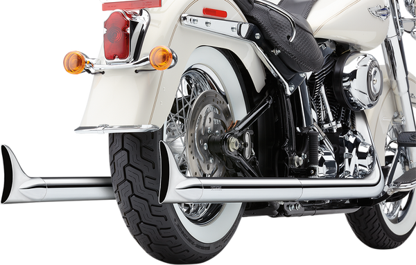 Bad Hombre Dual Exhaust System Chrome, 1, nordicamoto.ro