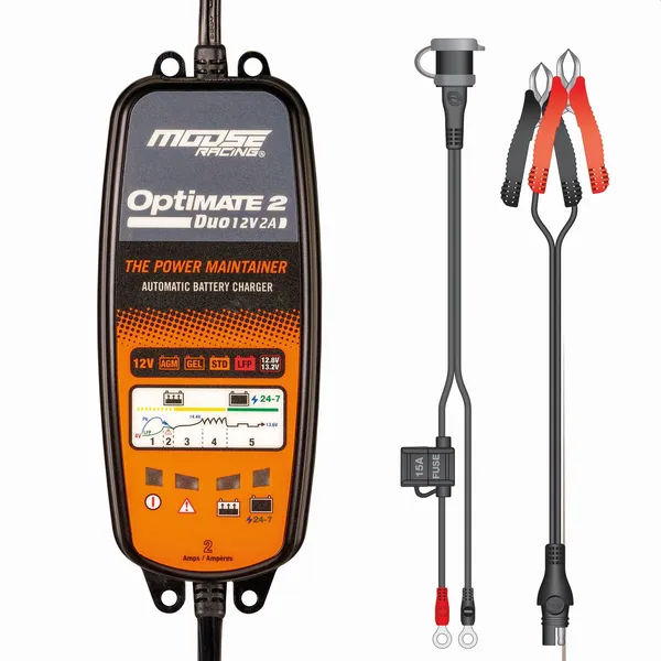 MOOSE RACING Charger Optimate 2 Duo Mse -1