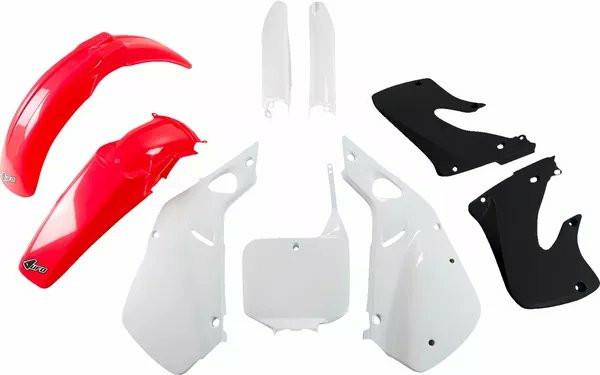 Full Body Replacement Plastic Kit Red, White-0