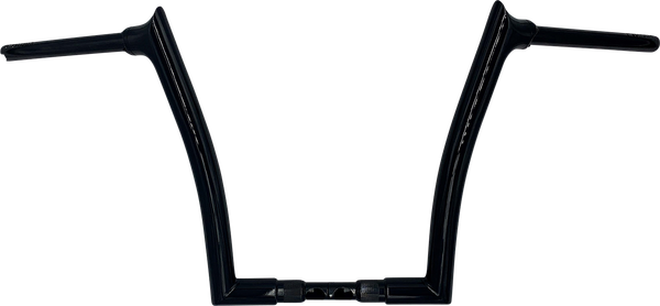 1-1/2(r) Ez Install Pointed Top Handlebar Black, 2, nordicamoto.ro