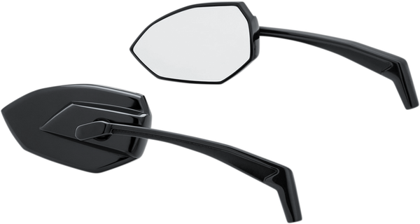 Phantom Mirrors Anodized Black, 2, nordicamoto.ro