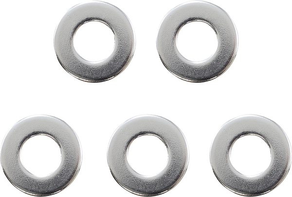 Chrome Axle Nuts And Washers Chrome, 1, nordicamoto.ro