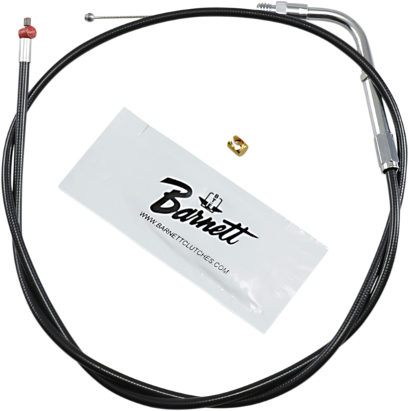 Black Vinyl Throttle/idle Cable Black Standard, 1, nordicamoto.ro