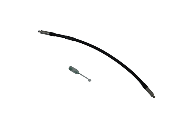 Varioflex Steel Braided Hydraulic Brake Lines Black, 1, nordicamoto.ro