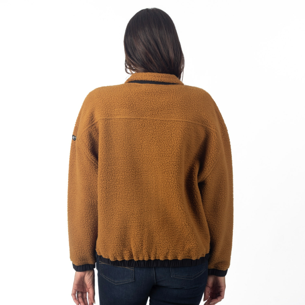 Geaca Dama Klim Sira High Pile Fleece Black-11