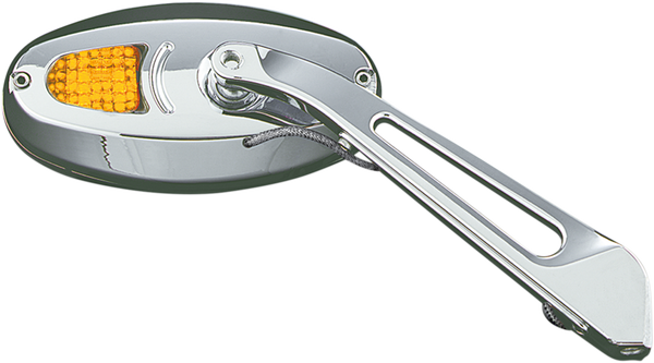 Turn Signal Mirrors Silver, 2, nordicamoto.ro
