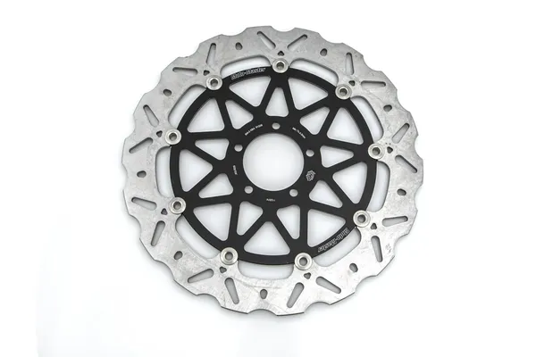 Nitro Series Brake Disc Black, Silver-0