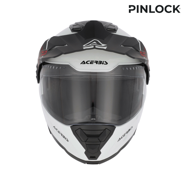 Casca Flip-up Acerbis Rider Graphic Alb/Negru XL-8