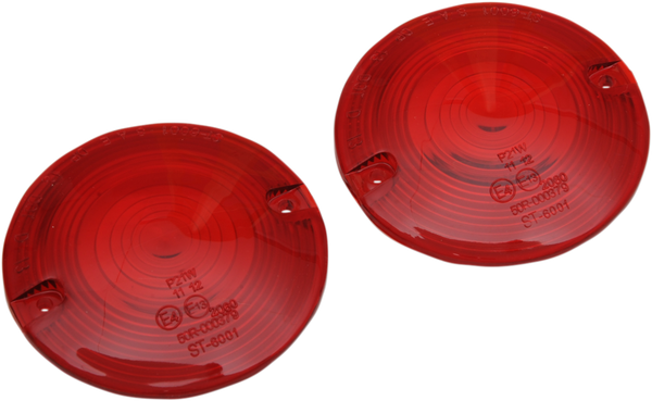 Replacement Turn Signal Lenses For Dressers Red, 1, nordicamoto.ro