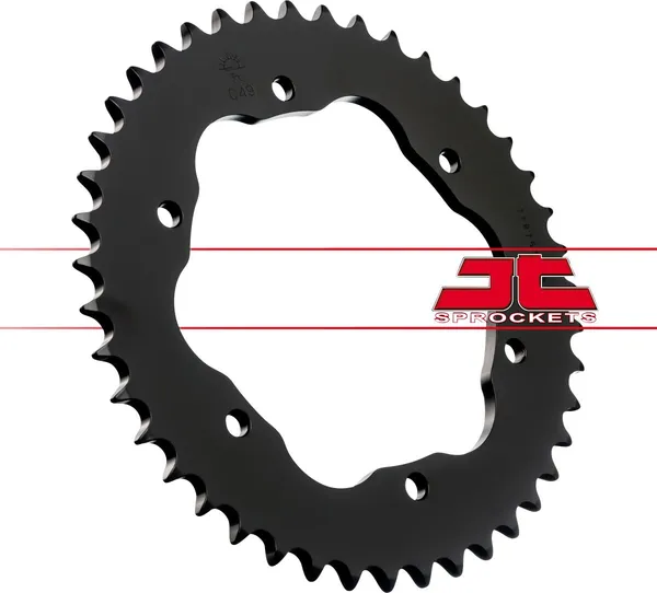 JT SPROCKETS Steel Rear Sprocket Black -1