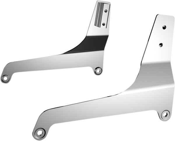 Sissy Bar Side Plates Silver, 4, nordicamoto.ro