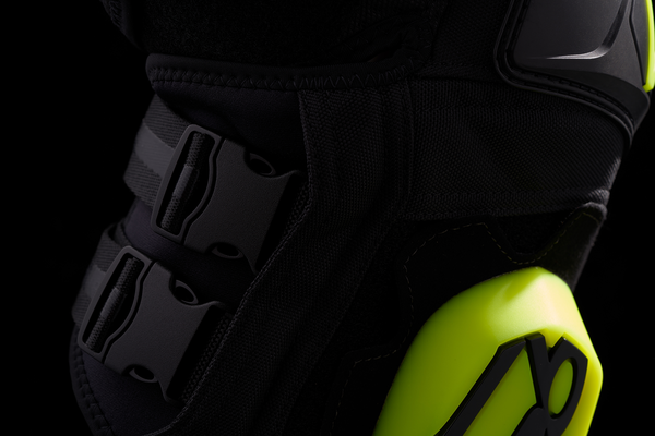 Genunchiere Icon Cloverleaf 2 Black/Hi-Vis Yellow-3