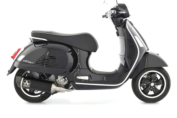 Urban Exhaust Maxi Scooter Black, 2, nordicamoto.ro