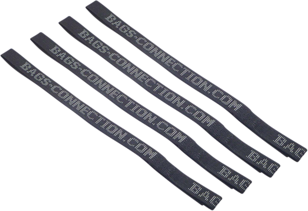 Retention Strap Set For Tail Bags Black