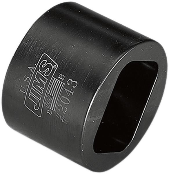 Fork Nut Socket Black, 1, nordicamoto.ro