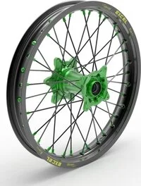 Elite Mx-en Wheel, Black Spokes Black, Green, 1, nordicamoto.ro