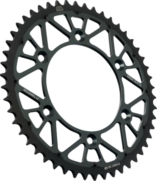 JT SPROCKETS Twinstar Rear Sprocket Graphite 