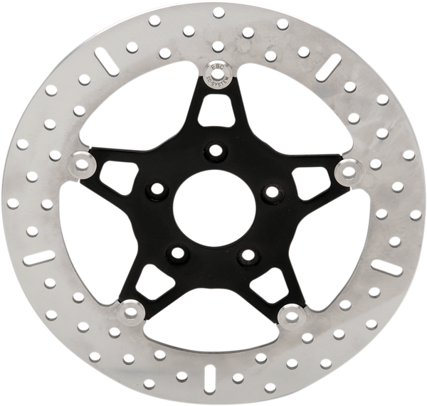 Fsd Series Stainless Steel Front Brake Rotor For Big Twins Black, Polished, 1, nordicamoto.ro