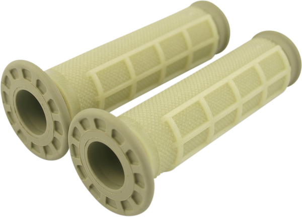 Reinforced Dual-compound Grips For Atvs Off-white, 1, nordicamoto.ro