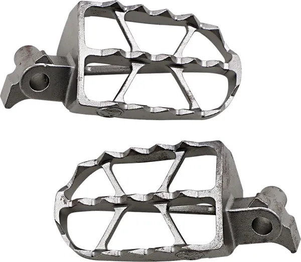 MOOSE RACING Nd Series Footpegs Silver -0
