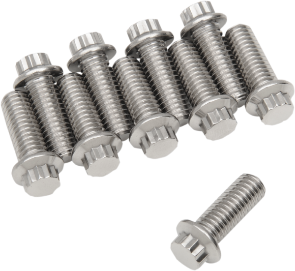 Bolt 12pt 3/8-16x1 Silver, 1, nordicamoto.ro