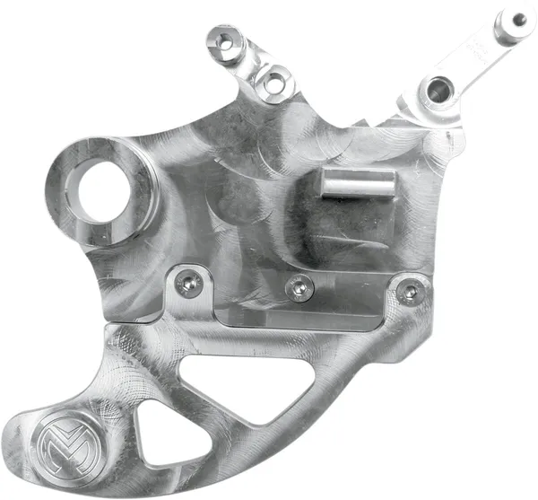MOOSE RACING Pro Shark Fin Disc Protector With Brake Carrier Silver -1