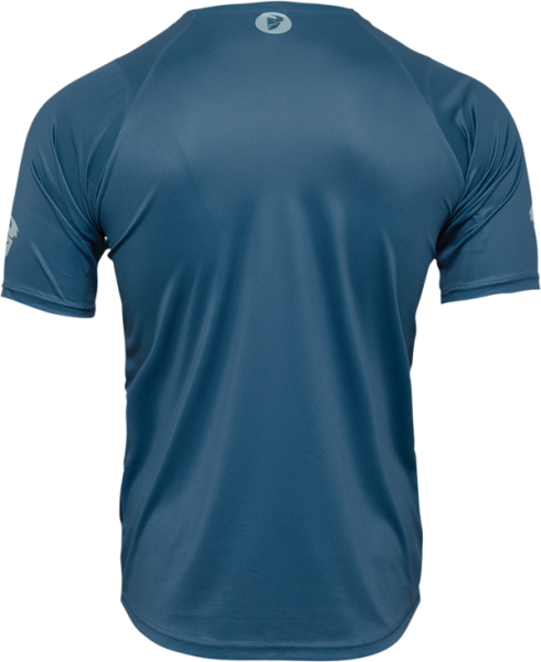 Tricou MTB Thor Assist Shiver Midnight Blue/Teal-1