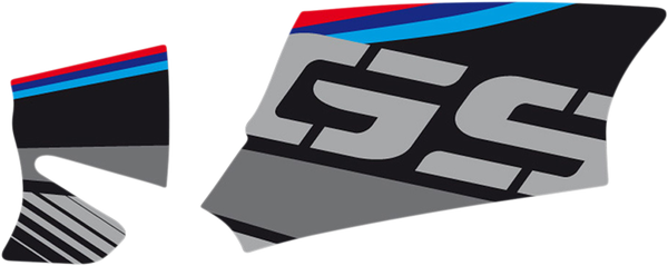 Swing Arm Decals Black, Blue, Gray, Red, 2, nordicamoto.ro
