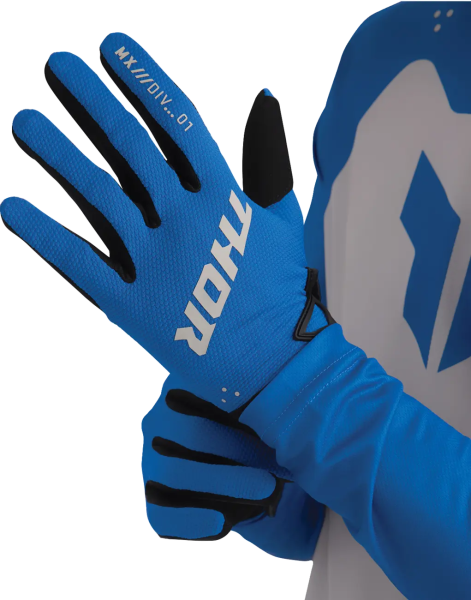 Ridemode Static Gloves Blue -4
