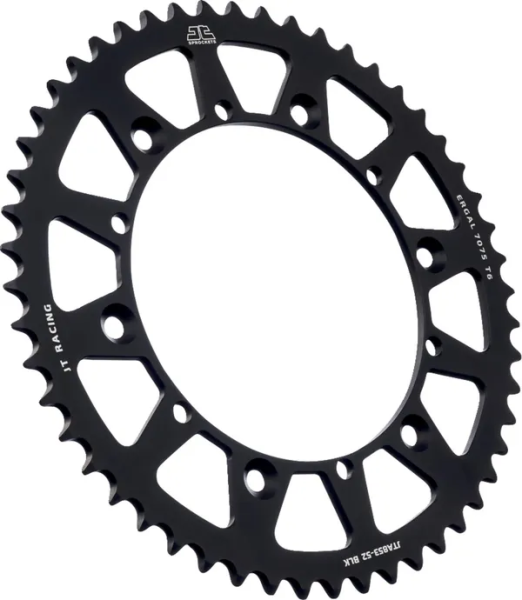 JT SPROCKETS Racelite Aluminum Rear Sprocket Black 
