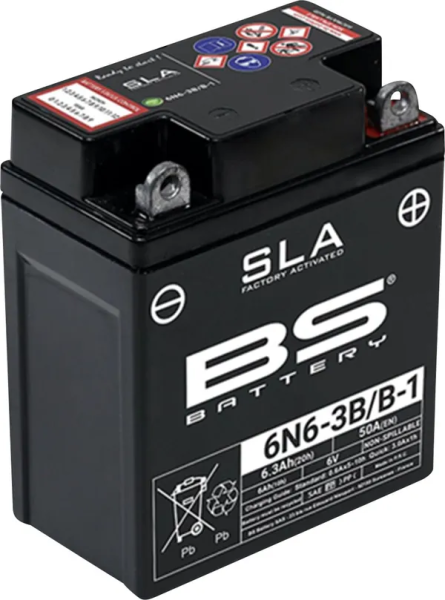 Sla Factory-activated Agm Maintenance-free Batteries Black-0