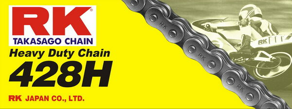 428h Heavy Duty Drive Chain Natural -0